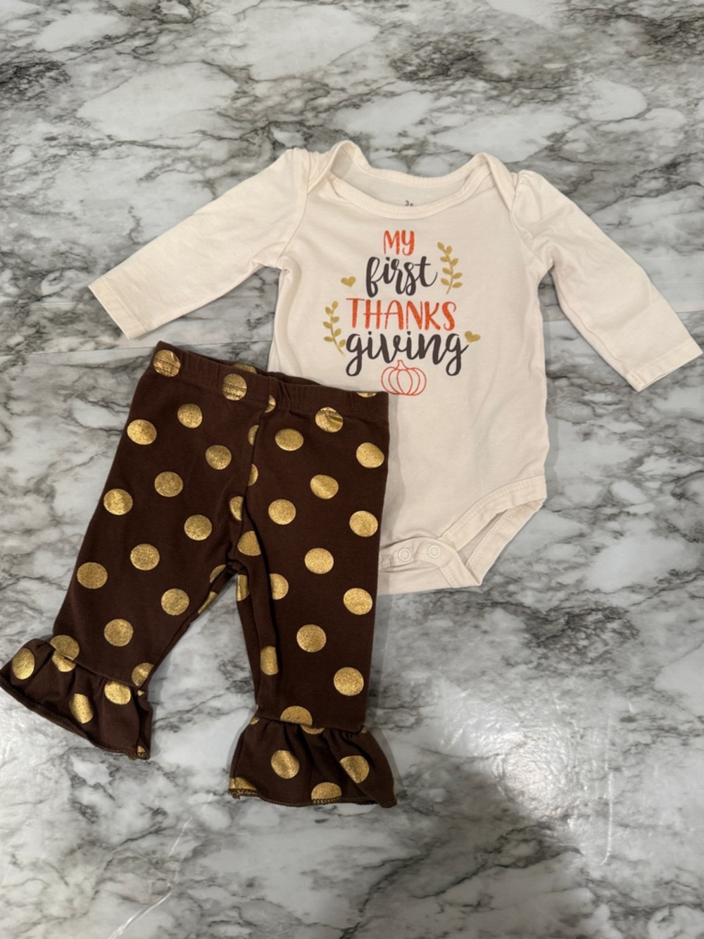 Baby Starters Thanksgiving Outfit